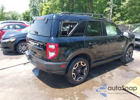 2024 Ford Bronco Sport Outer Banks z USA, uszkodzony, nr VIN 3FMCR9C66RRE17753